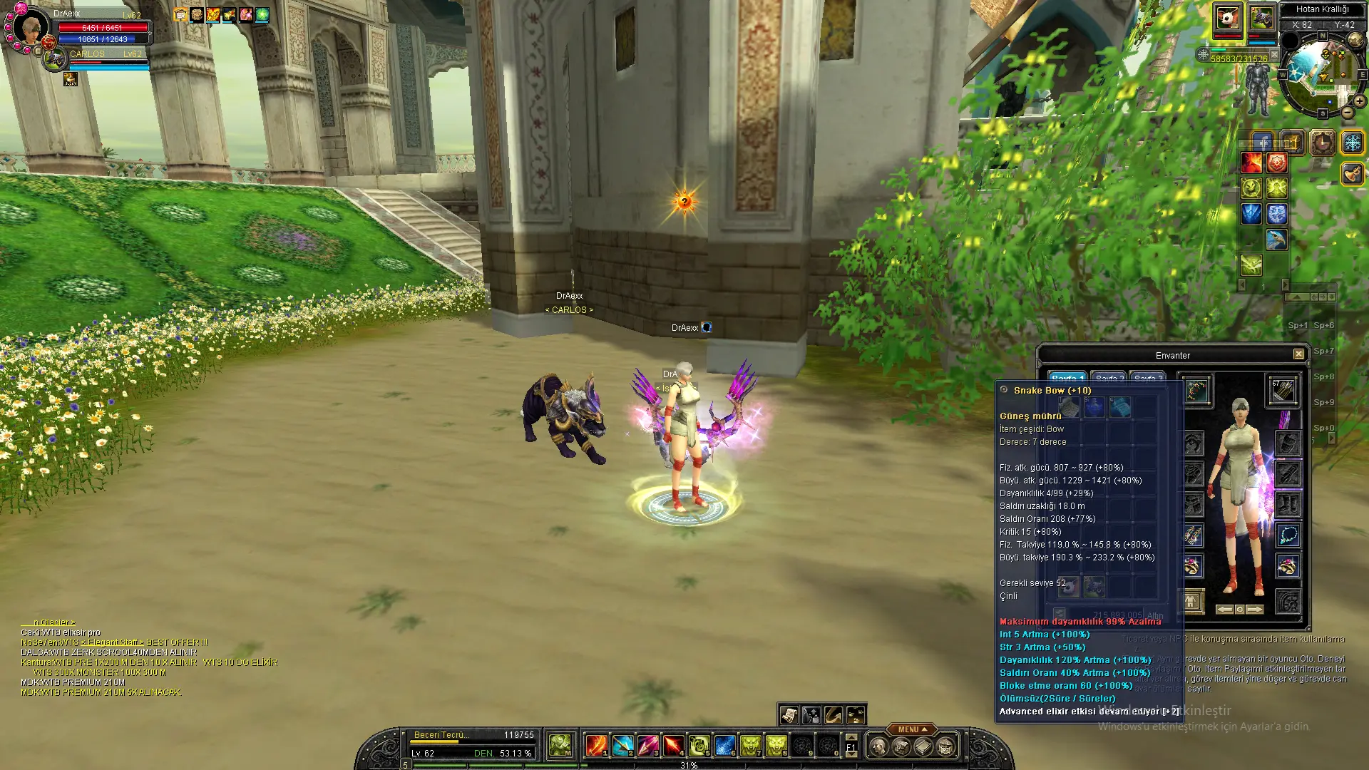 Bow int SRO: Class taxi hàng top 1 server